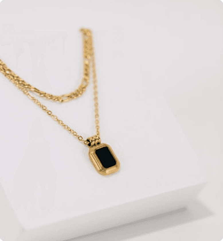 Layered Bar Necklace